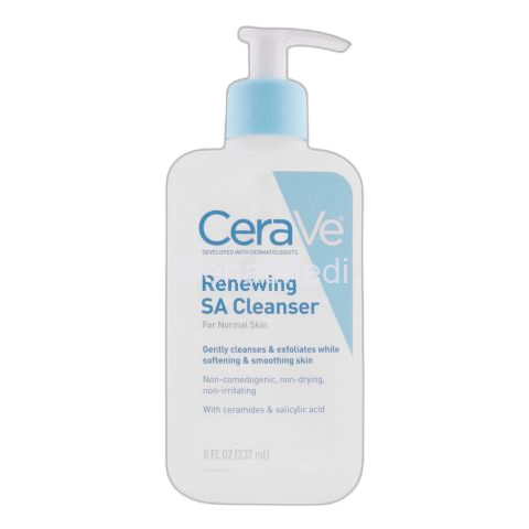 CeraVe Renewing SA Cleanser Normal Skin, For Normal Skin, 237ml