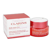 Clarins Paris Multi-Active Face Night Cream with Niacinamide+Sea Holly Extract, For All Skin Types, 50ml