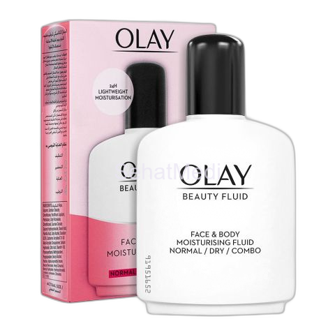 Olay Beauty Fluid Moisturiser Normal Face & Body Fluid, 100ml