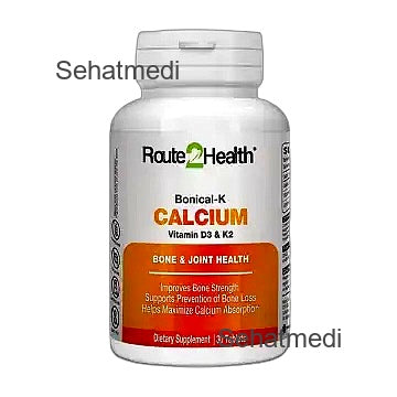Route 2 Health Bonical-K Calcium Tablets (1 Bottle = 30 Tablets)