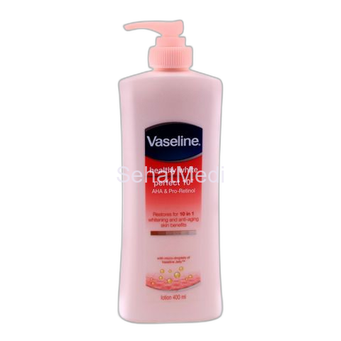 Vaseline Healthy White Perfect 10 AHA & Pro-Retinol Body Lotion, 400ml