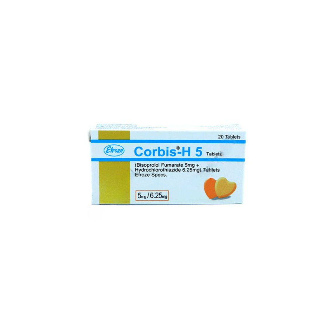 Corbis-H Tablets 5mg/6.25mg