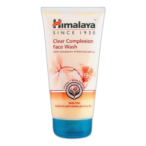 Himalaya Clear Complexion Face Wash, Soap Free, 150ml