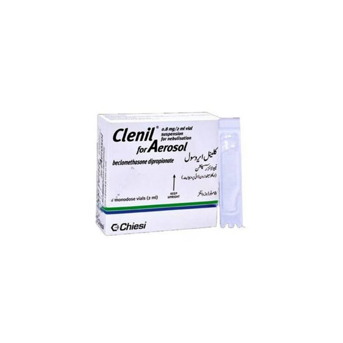 Clenil Compositum Aerosol Ampoule 0.8 mg+1.6 mg 2ml