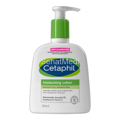 Cetaphil Moisturising Lotion, For Normal To Dry, Sensitive Skin, 236ml