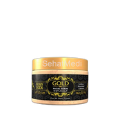 Silky Cool Gold Facial Scrub, All Skin Types, 350ml