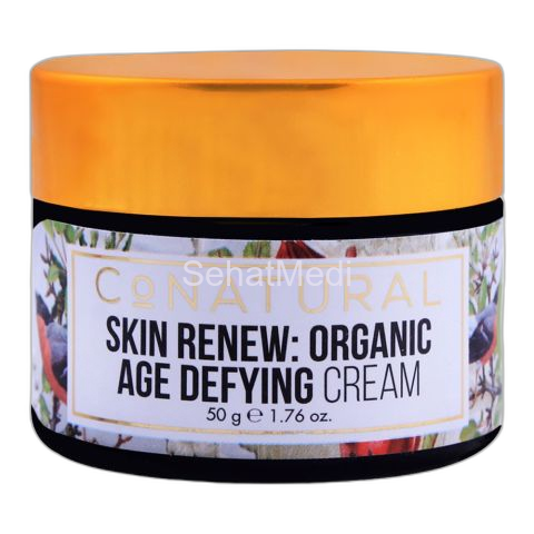 CoNatural Skin Renew Organic Age Defying Cream, 50g