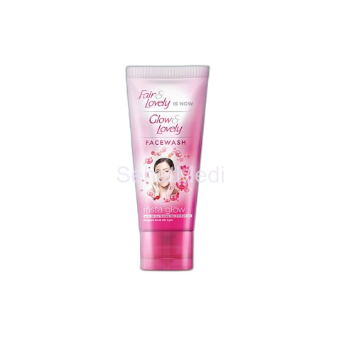 Fair & Lovely Is Now Glow & Lovely Insta Glow Face Wash, 80g