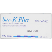 Sar-K Plus Tablets 50mg+12.5mg