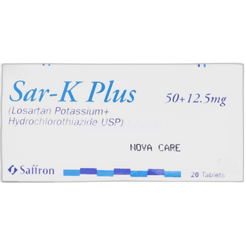 Sar-K Plus Tablets 50mg+12.5mg