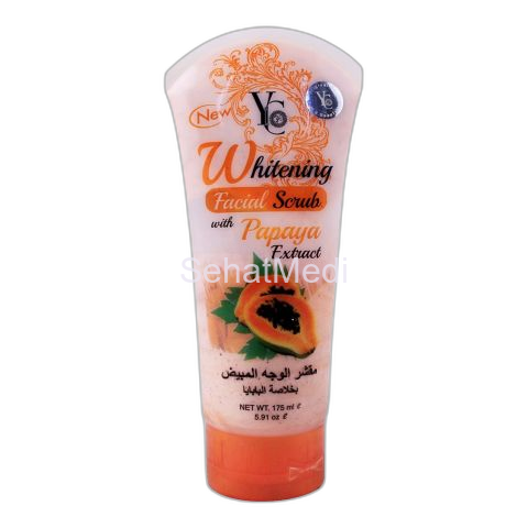 YC Whitening Facial Scurb, Papaya Extract, 175ml