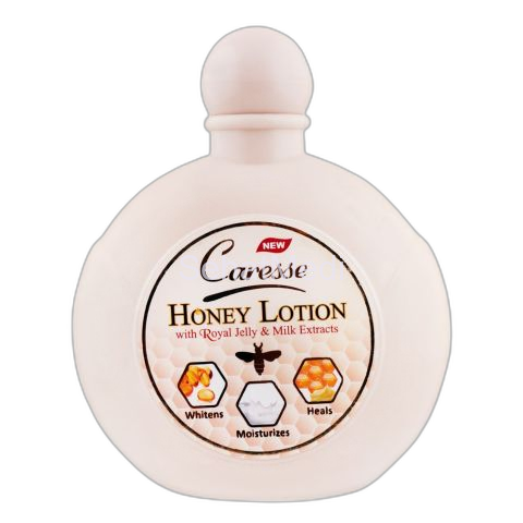 Caresse Royal Jelly & Milk Extract Honey Lotion, 220ml