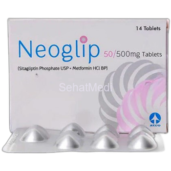 Neoglip Tablets 50mg/500mg