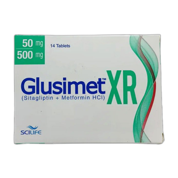 Glusimet XR  Tablet 50mg/500mg