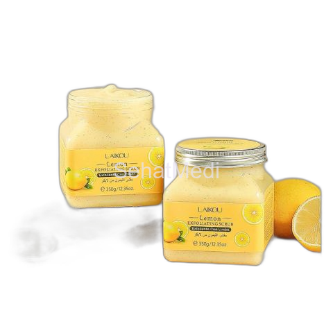 Laikou Lemon Exfoliating Body Scrub, 350g, LK83472A