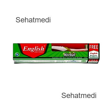 English Herbal Toothpaste 135g
