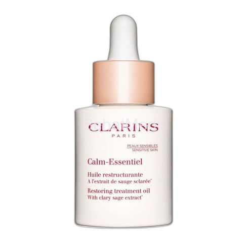 Clarins Paris Calm-Essentiel Restoring Treatment Oil, With Clary Sage Extract, 30ml