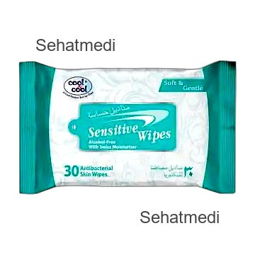 C And C Sencitive Wipes 30S