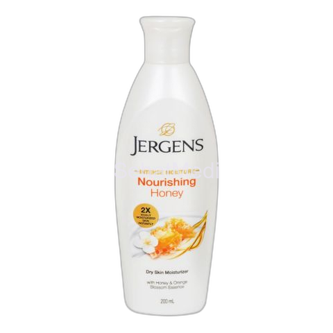 Jergens Nourishing Honey Body Lotion, For Dry Skin, 200ml