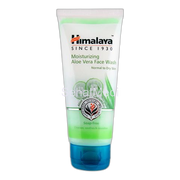 Himalaya Moisturizing Aloe Vera Face Wash, Soap Free, Normal To Dry Skin, 50ml
