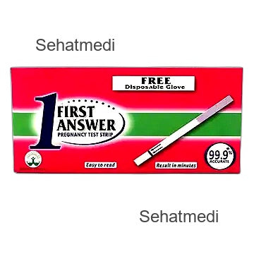 First Answer Pregnancy Test Strip