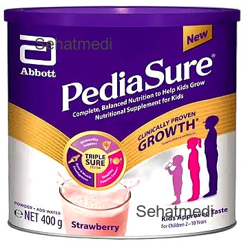 Pediasure Triplesure Strawberry Milk Powder 400G