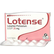 Lotense Tablets 25mg