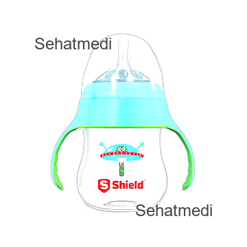 Shield Wide Neck Baby Feeder 180ml Bottle