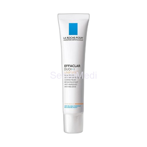 La Roche-Posay Effaclar Duo(+) Unifiant Tinted Anti-Acne Moisturizer 40ml, For Oily Blemish-Prone Skin, 40ml