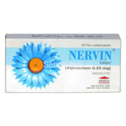 Nervin Tablets 0.25mg