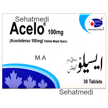 Acelo 100mg tablet