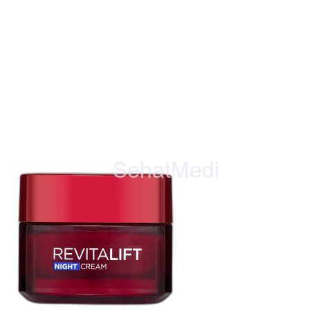 L'Oreal Paris Revitalift Moisturizing Night Cream, Anti-Wrinkle Cream, Intense Action, 50ml