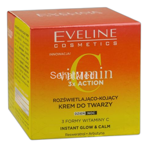 Eveline Vitamin C 3x Action Illuminating Day & Night Face Cream, 50ml