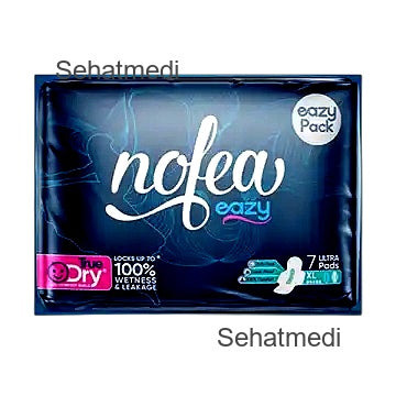 Nofea Eazy Ultra Extra Sanitary Pads Large 7Pcs