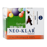 Neo-Klar 125mg/5ml Syrup 30ml Oral Drops