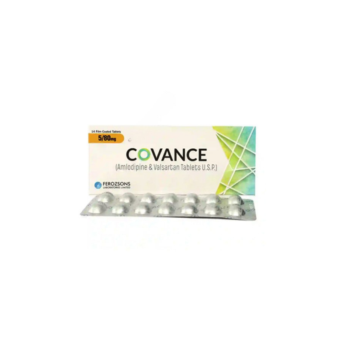 Covance Tablets 5/80 mg