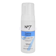 Boots No 7 Foaming Cleaner, Vitamin C, E, B5 + Red Ginseng, For All Skin Types, 150ml
