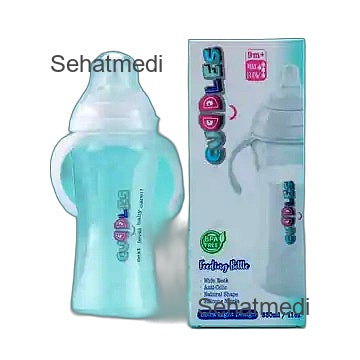 Cuddles Anti-Colic Ultra Light Design Wide Neck Feeding Bottle 9M+ 330Ml