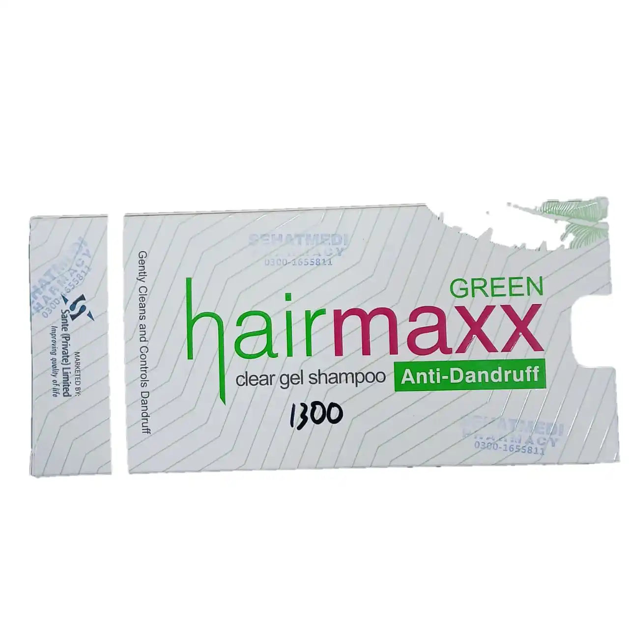 Hairmaxx green anti dandruf shampoo