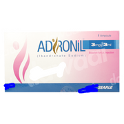 Adronil 3mg/3ml injection 1 Ampx3ml